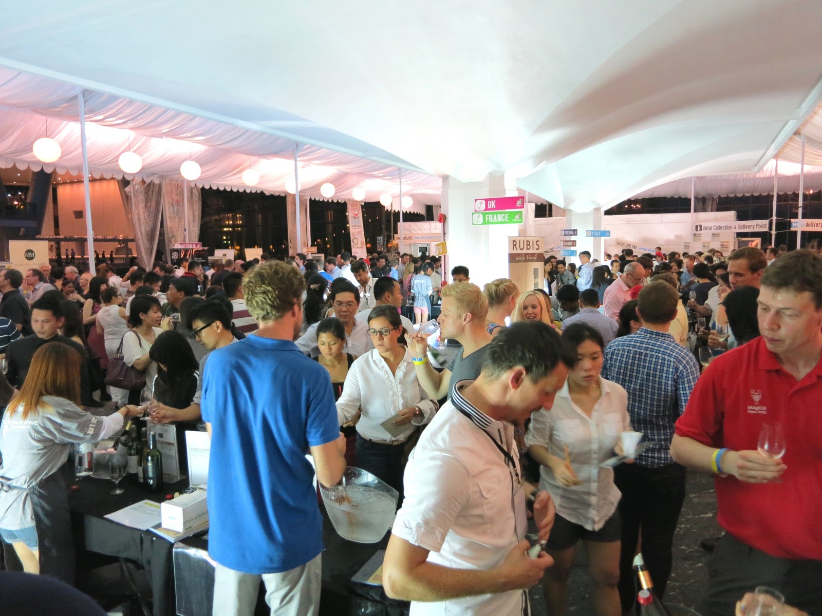 spice in wine When at Singapore Wine Fiesta 2012