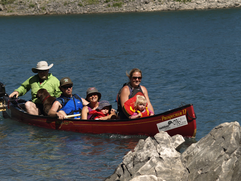 Family Adventures in the Canadian Rockies How to fit 7 people in a