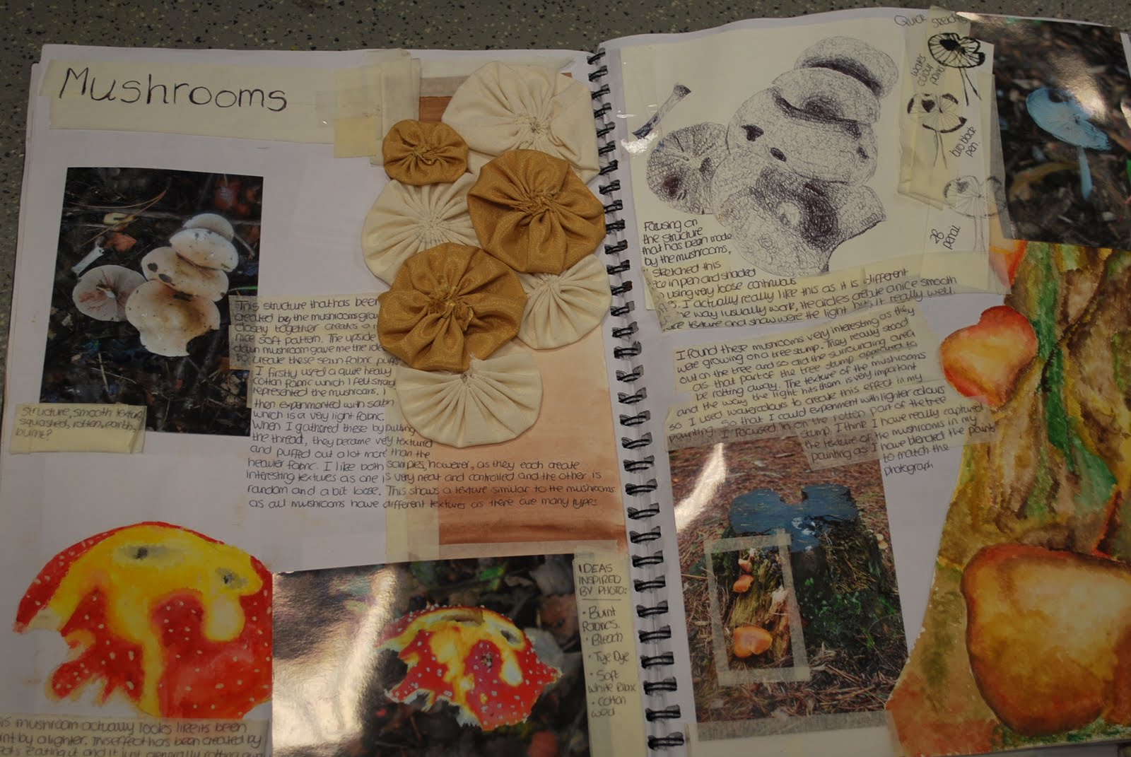 Sketchbook Layout
