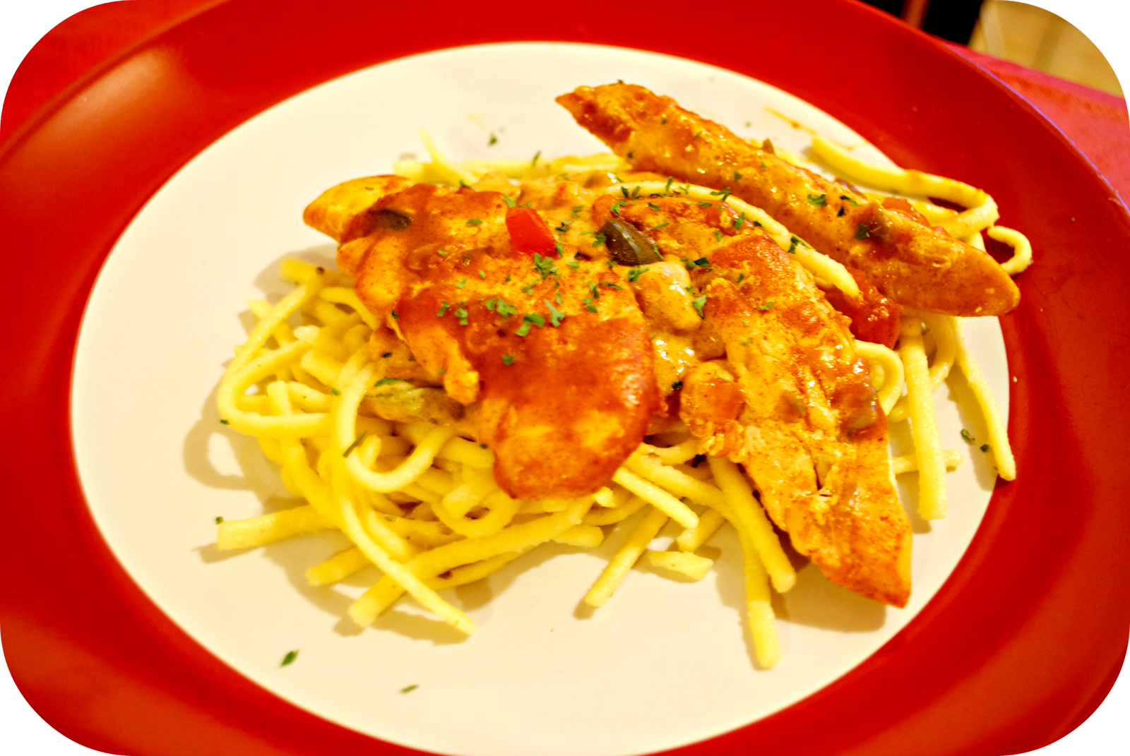 My Joy of Cooking Chicken Paprikash with Spaetzle