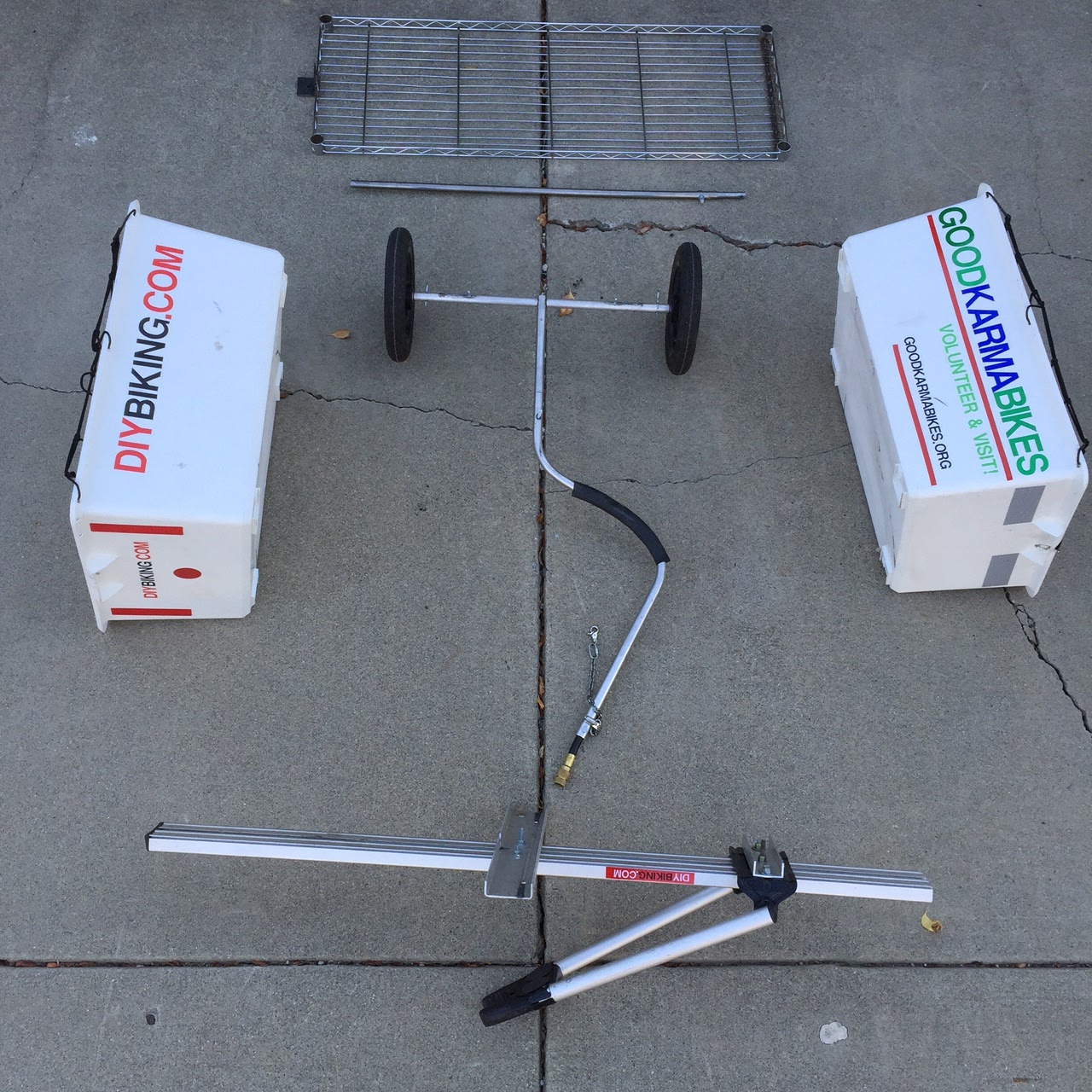 bike trailer kit