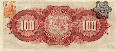 mexican billetes 100 Pesos
