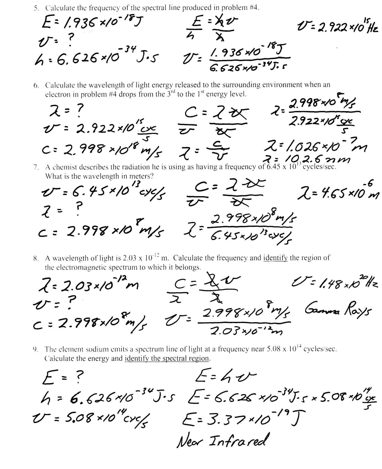 Printables High School Physical Science Worksheets heritage high school chemistry 2010 11 friday april 15 2011