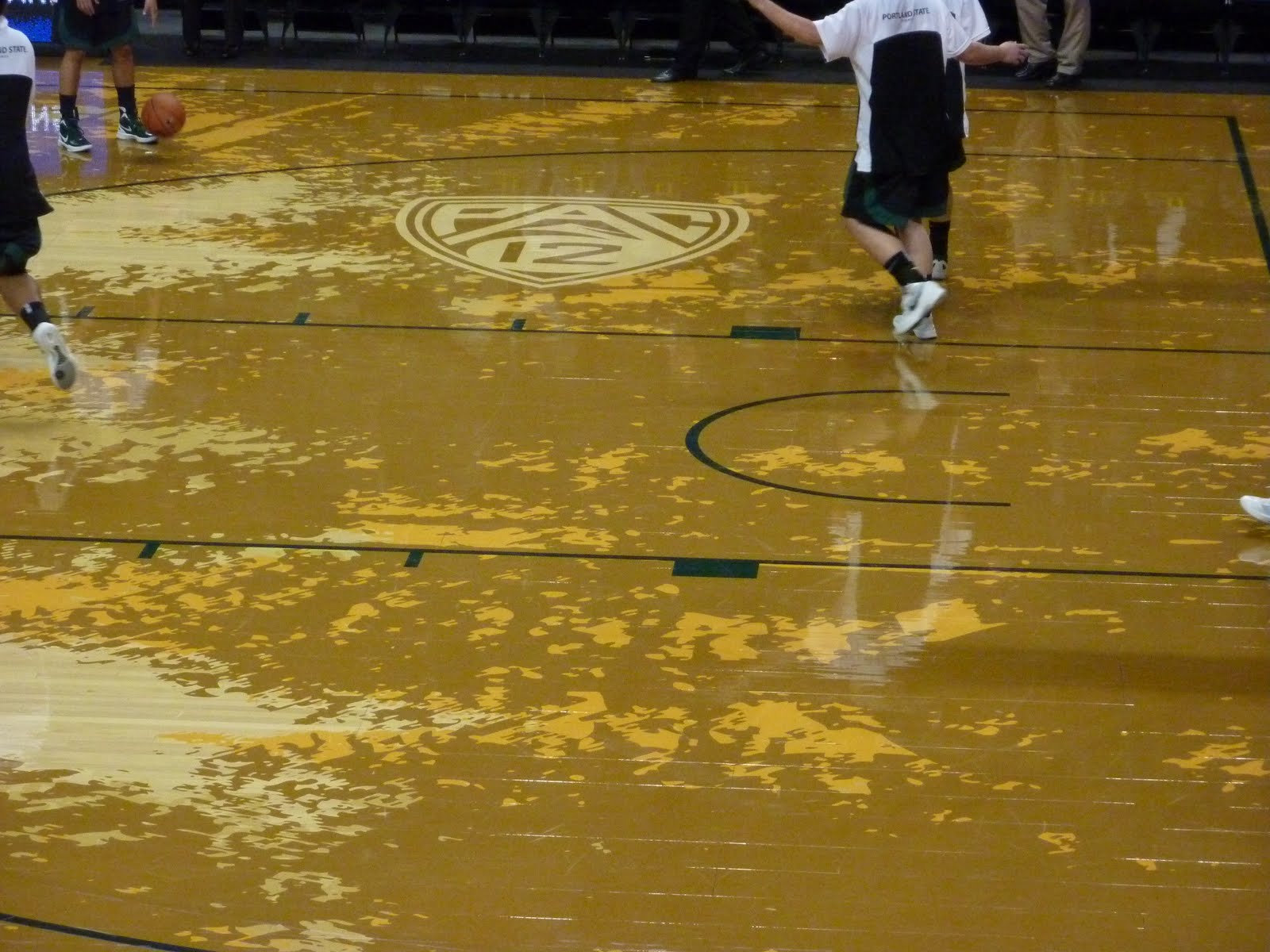 They're Playing Basketball University of Oregon's Matthew Knight Arena