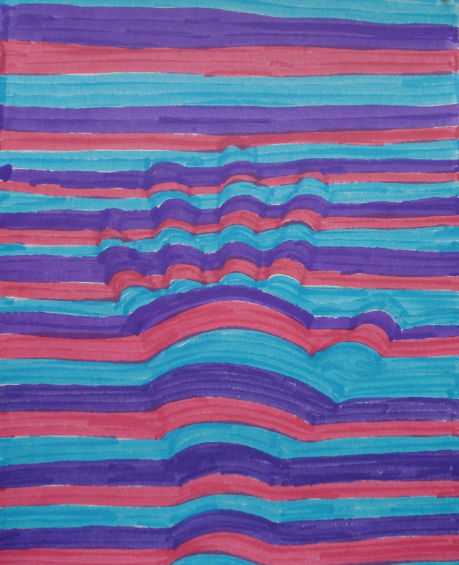 Amy's Artsy Adventures: Op Art Hands