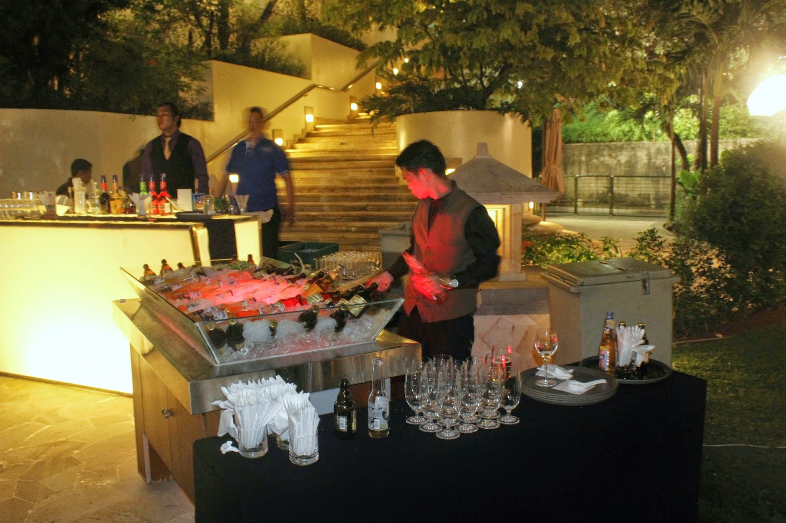 JimBARan Outdoor Lounge at InterContinental Jakarta MidPlaza