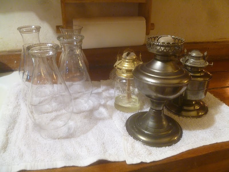 Rural Revolution Maintaining oil lamps