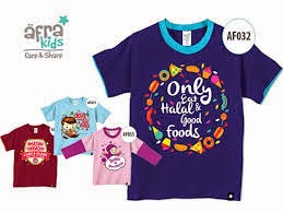 AFRA KIDS KAOS ANAK ISLAMI