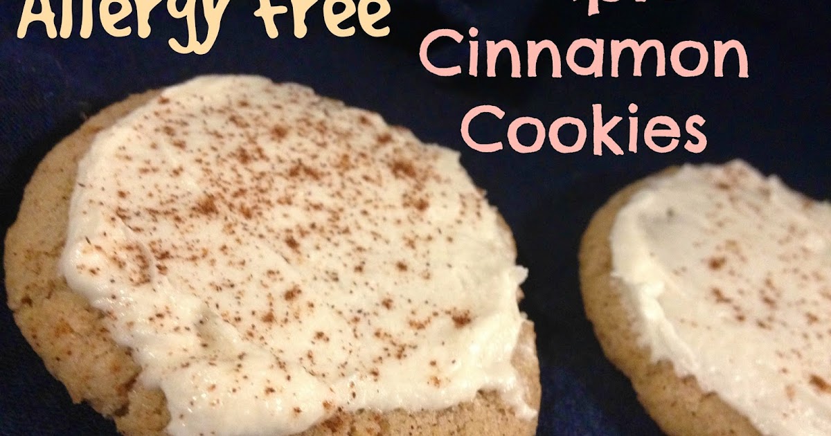 Hives in the Kitchen {Allergy Free} Maple Cinnamon Cookies