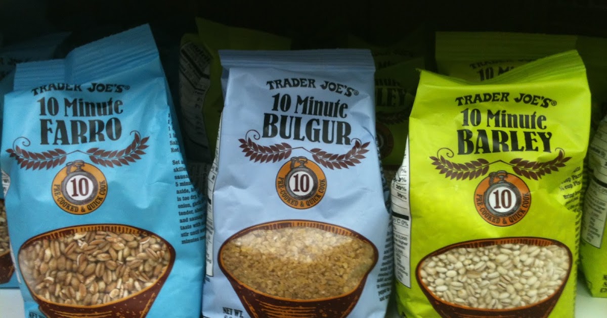 Trader Joes 10 Minute Farrow, Bulgar, and Barley wise cooking and junk 3