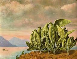 La isla del tesoro de Rene Magritte