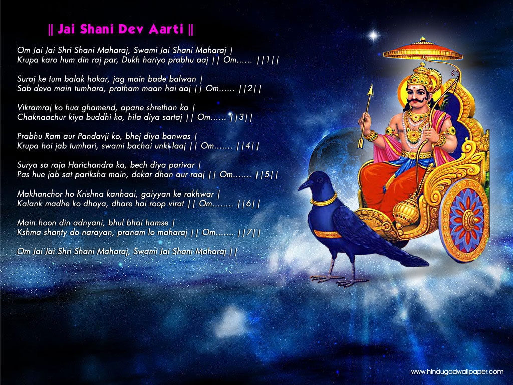 Shani Bhagwan Wallpaper