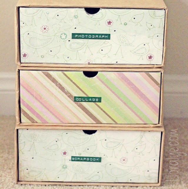 DIY Monday Recycled shoeboxes Ohoh Blog