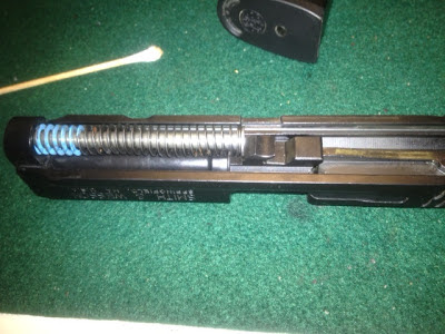 Disassembling a Smith & Wesson M&P 40 9 Disassembling a Smith & Wesson M&P 40 40, cleaning, firearm, gun, m&p, pistol, smith wesson Shooting Sports