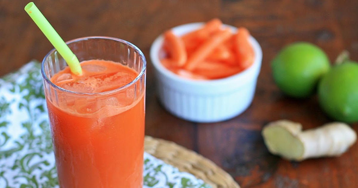 Recipe Carrot Ginger Juice