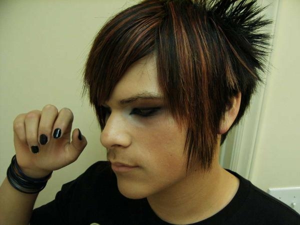 emo medium hairstyles. Male Emo Hairstyles Pictures