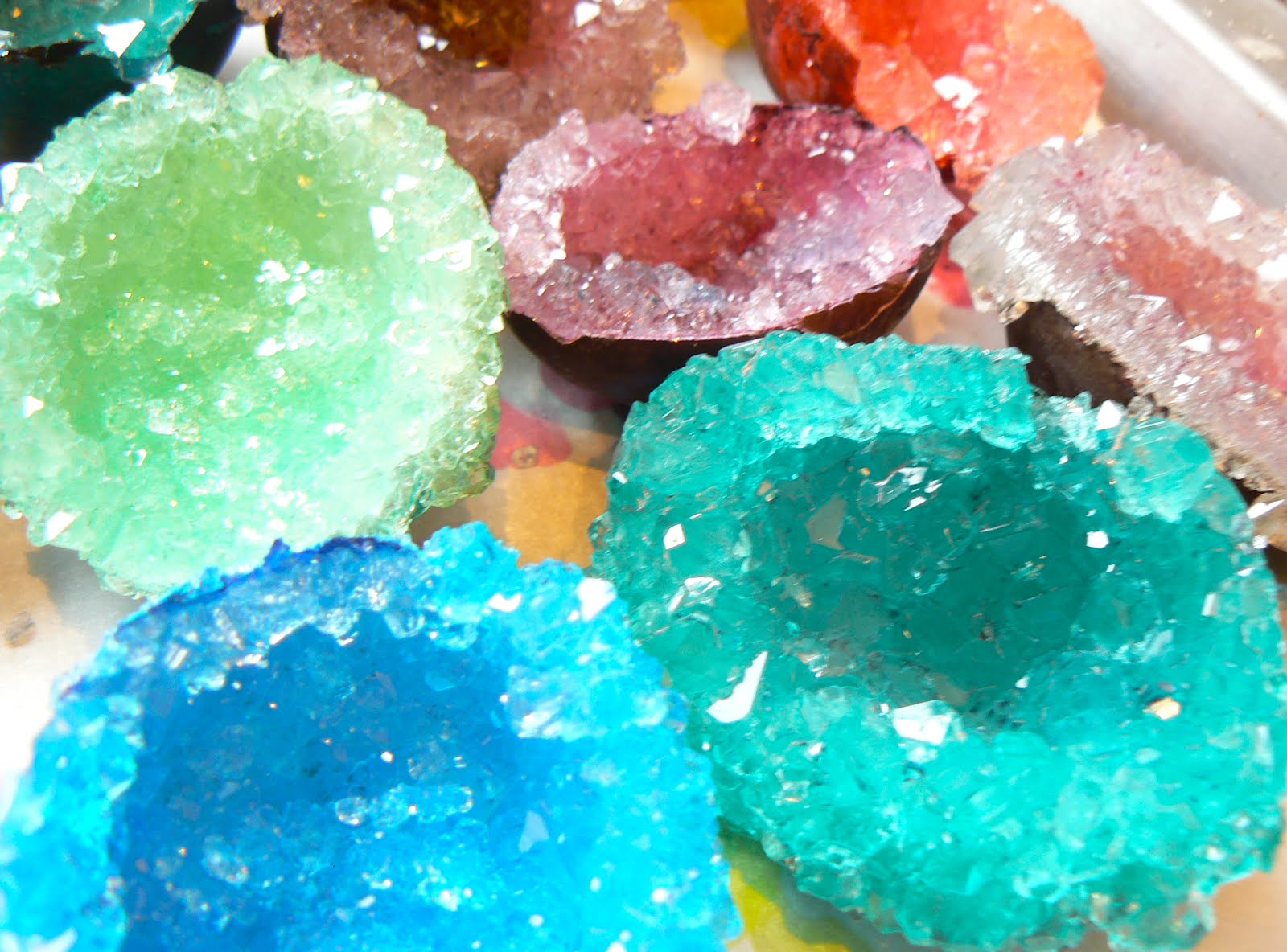 Pixie Paper Arts Geodes AKA Crystal Eggs