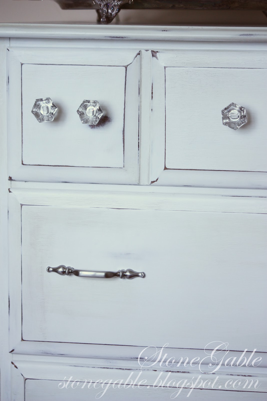 StoneGable WHITE PAINTED DRESSER