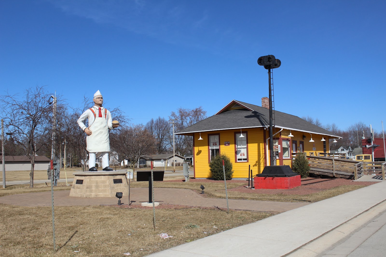 Wisconsin Historical Markers "Hamburger Charlie" Nagreen 18701951