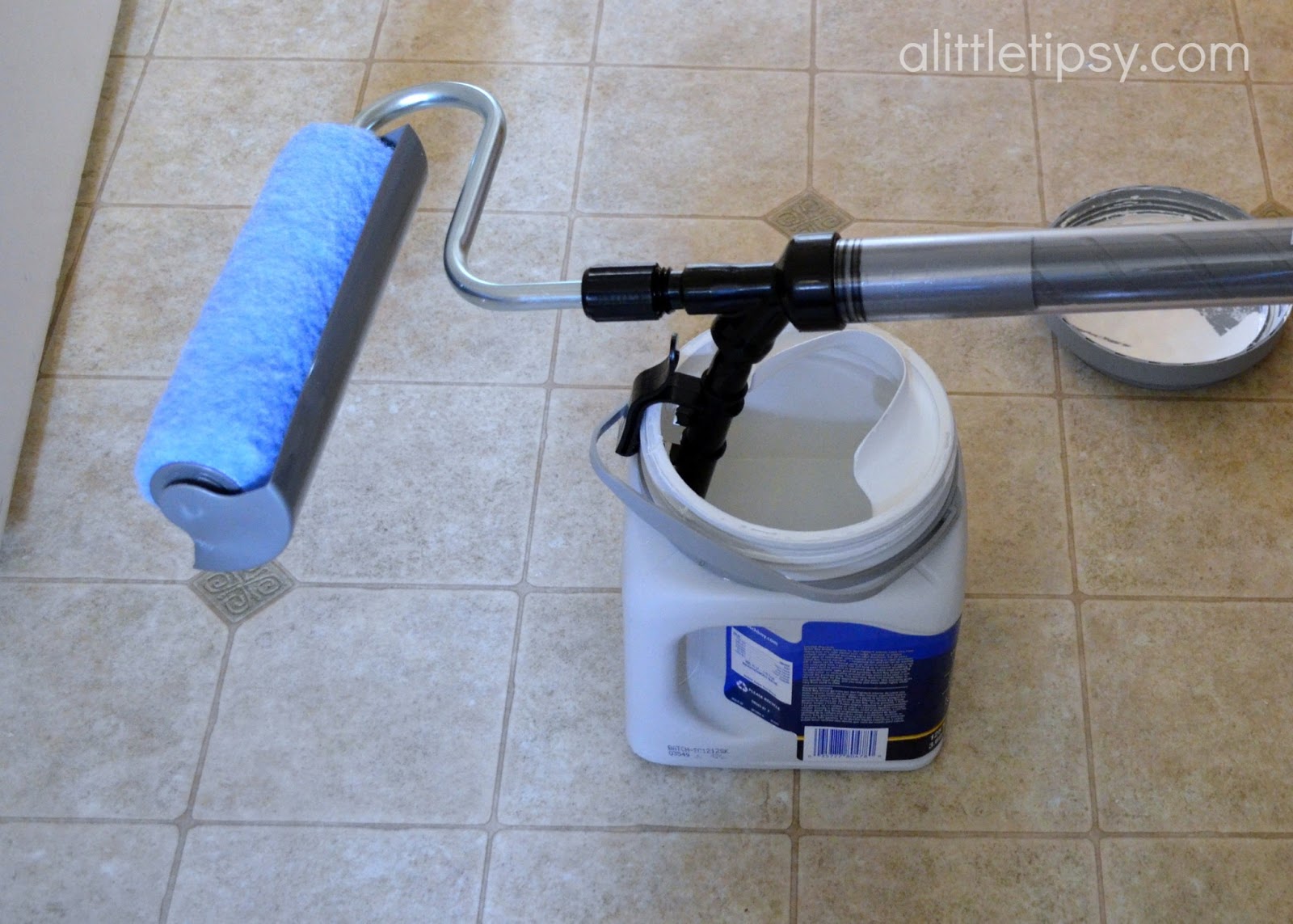 How to Paint a Ceiling {the easy way} A Little Tipsy