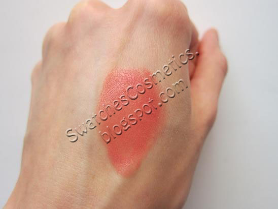  Swatches Cosmetics Свотчи Косметики Губная помада для губ Lipstick Chanel №77 Jersey Rose