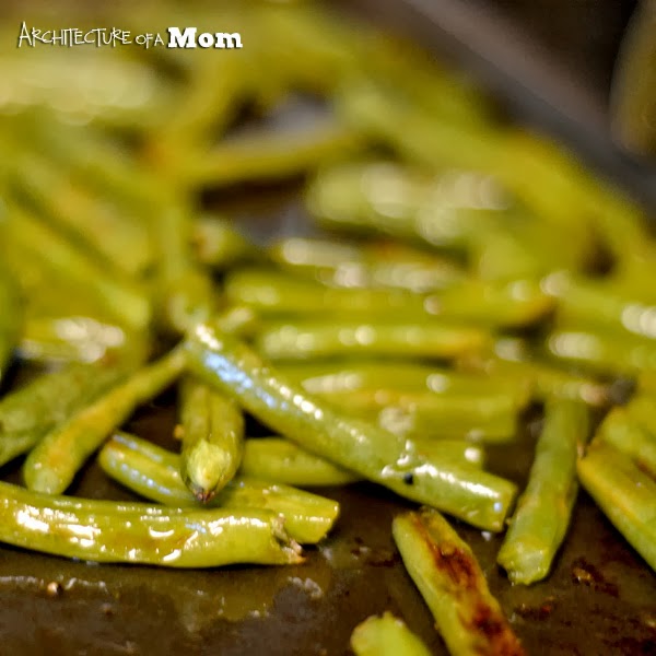 Architecture of a Mom Roasted Lemon Pepper Green Beans