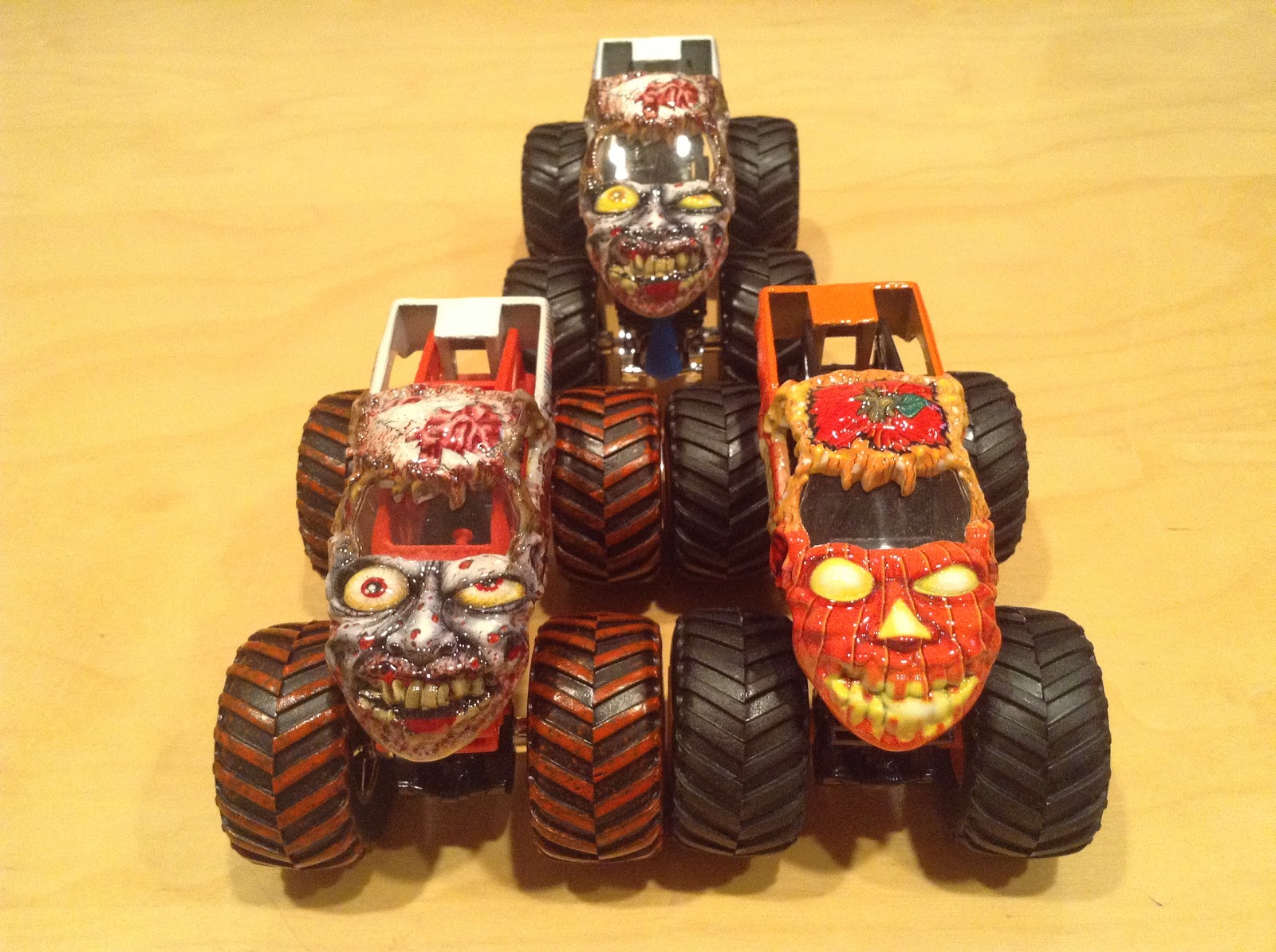 Julian's Hot Wheels Blog Zombie Monster Jam Truck (2015 Walmart