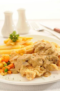 Crispy chicken steak