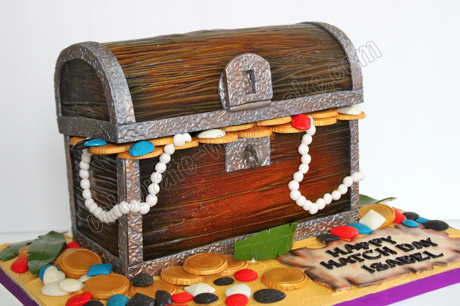 Celebrate with Cake! Treasure Chest Cake