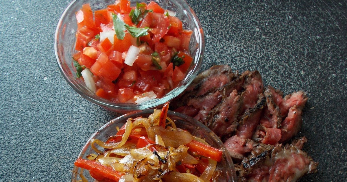 Basil Steak Fajitas