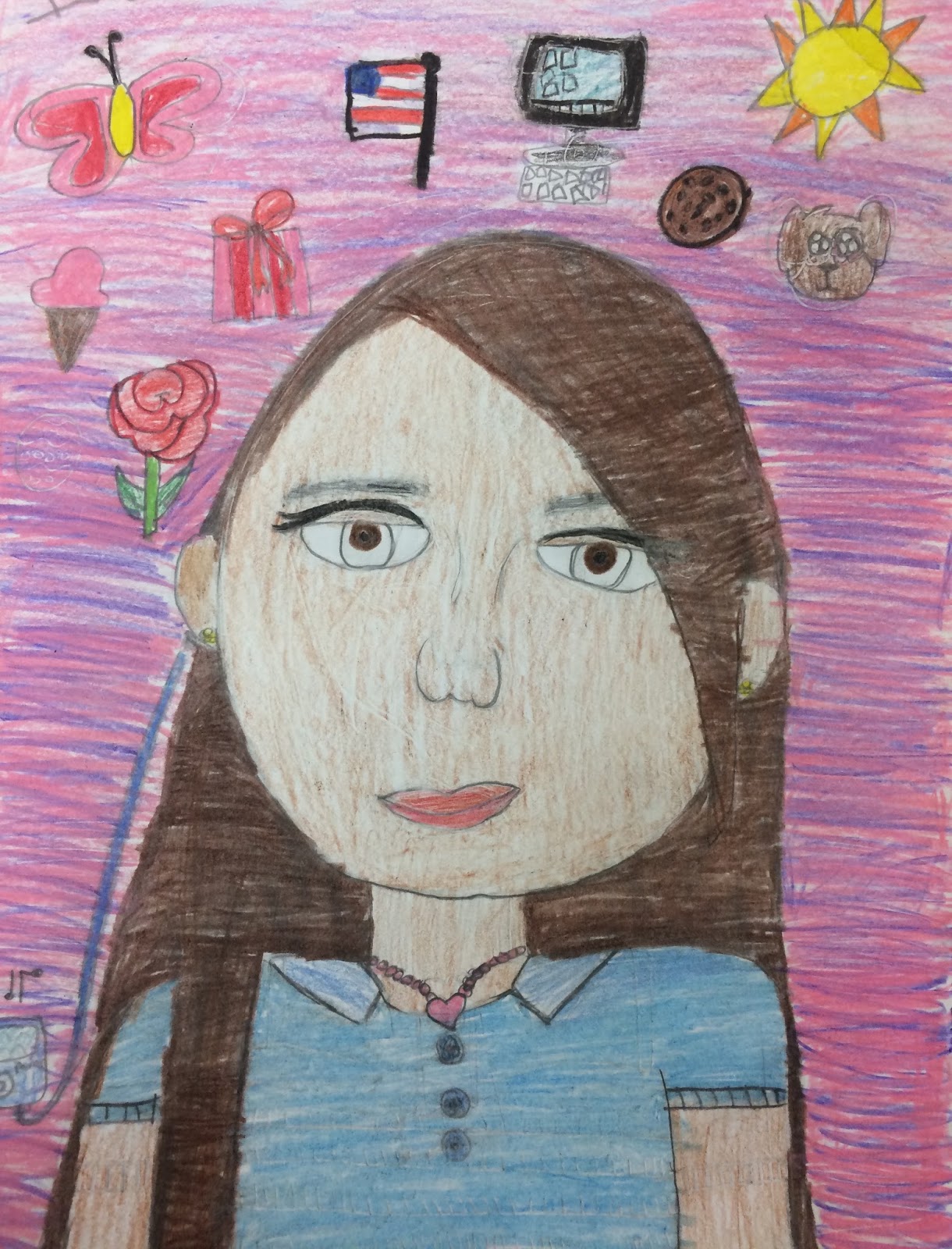 The Art Studio at Cooper Dual Language Academy SelfPortrait with
