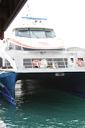 At the Bintan Resort Terminal. You can choose to pay SGD 4 to pass the . (img )