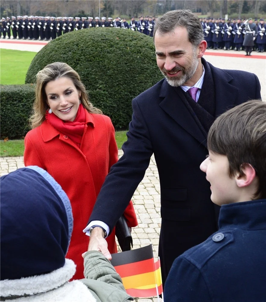King Felipe VI of Spain and Queen Letizia of Spain visit Germany