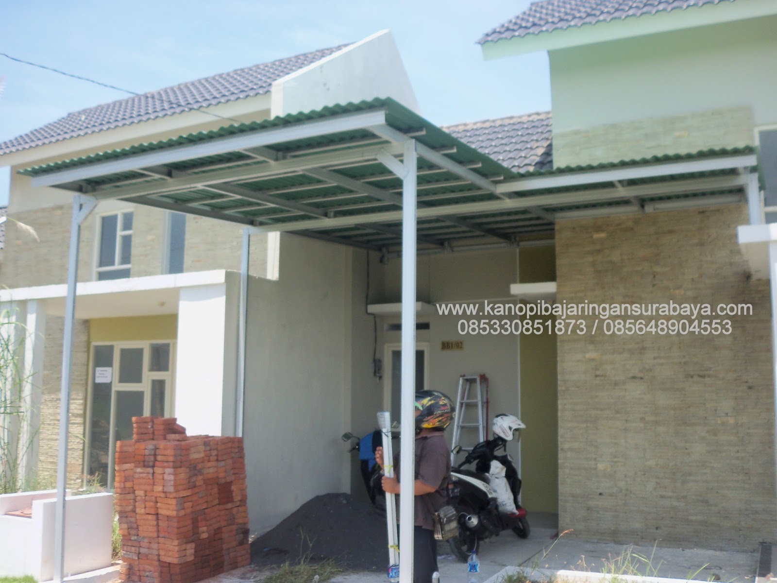 KANOPI BAJA RINGAN NO 1 SURABAYA 0856 4890 4553 Gambar Kanopi Rumah KANOPI BAJA RINGAN NO 1 SURABAYA 0856 4890 4553 Gambar Kanopi Rumah