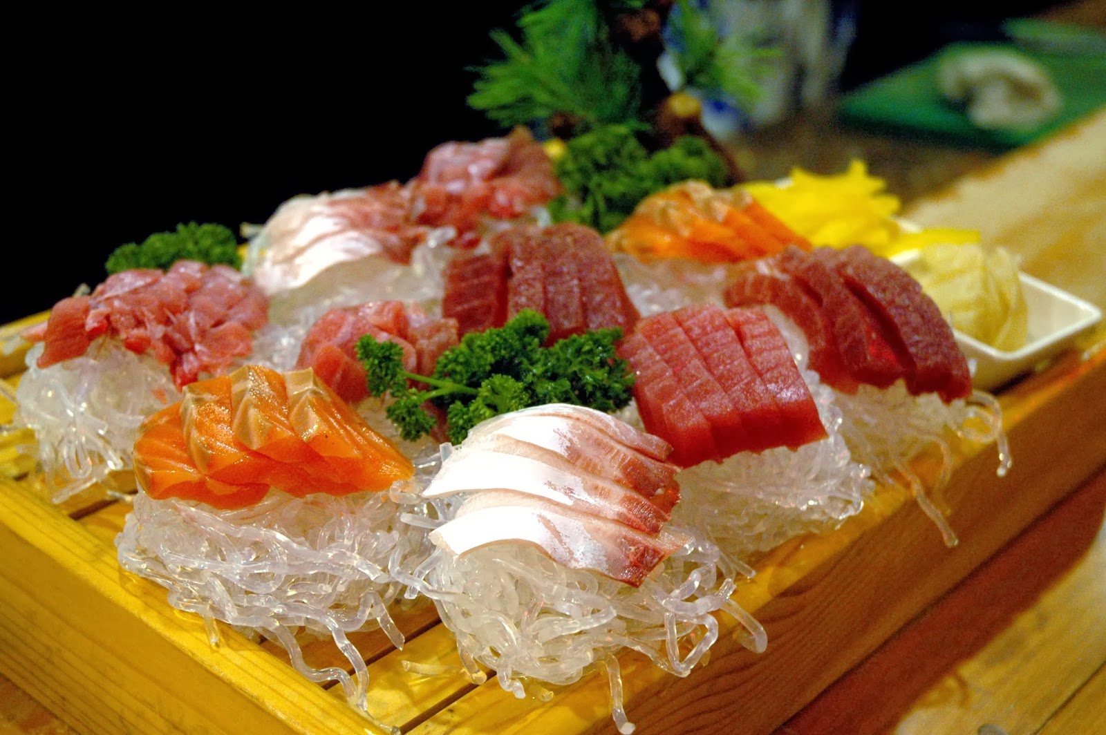 DUDE FOR FOOD: Sushi. Sashimi. Unlimited. At Genji-M. Hungry?