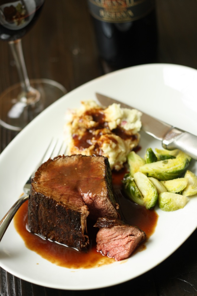 No Gluten, No Problem Filet Mignon with Red Wine Demi Glace