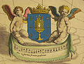 Siglo XVI - Escudo de Galicia sujetado por dos querubines