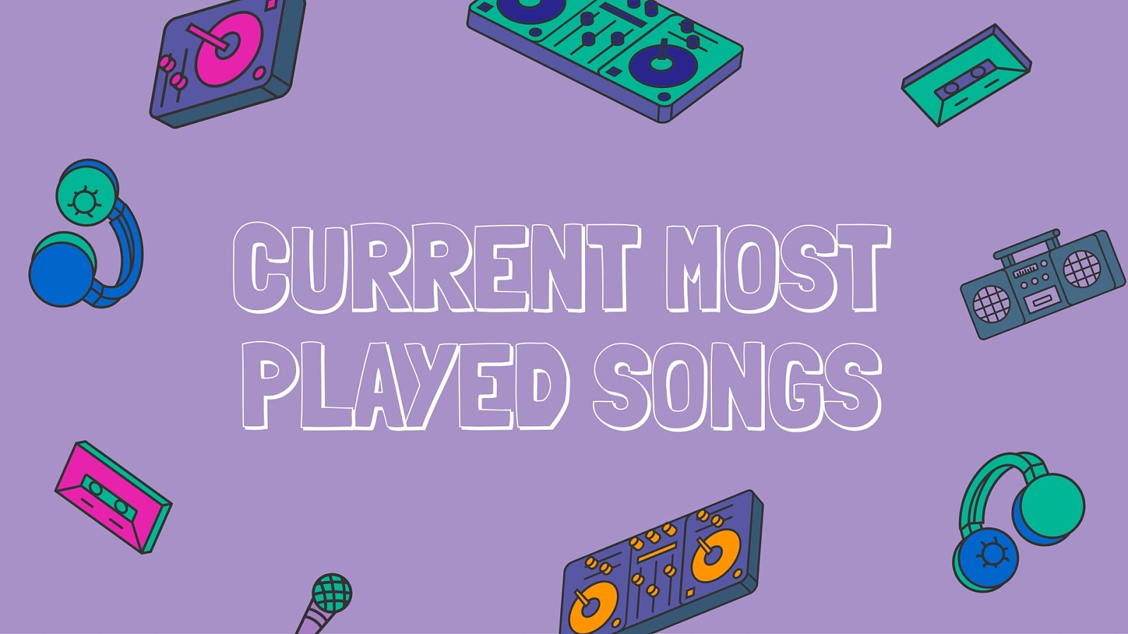 Current Most Played Songs - BOPAndOthers