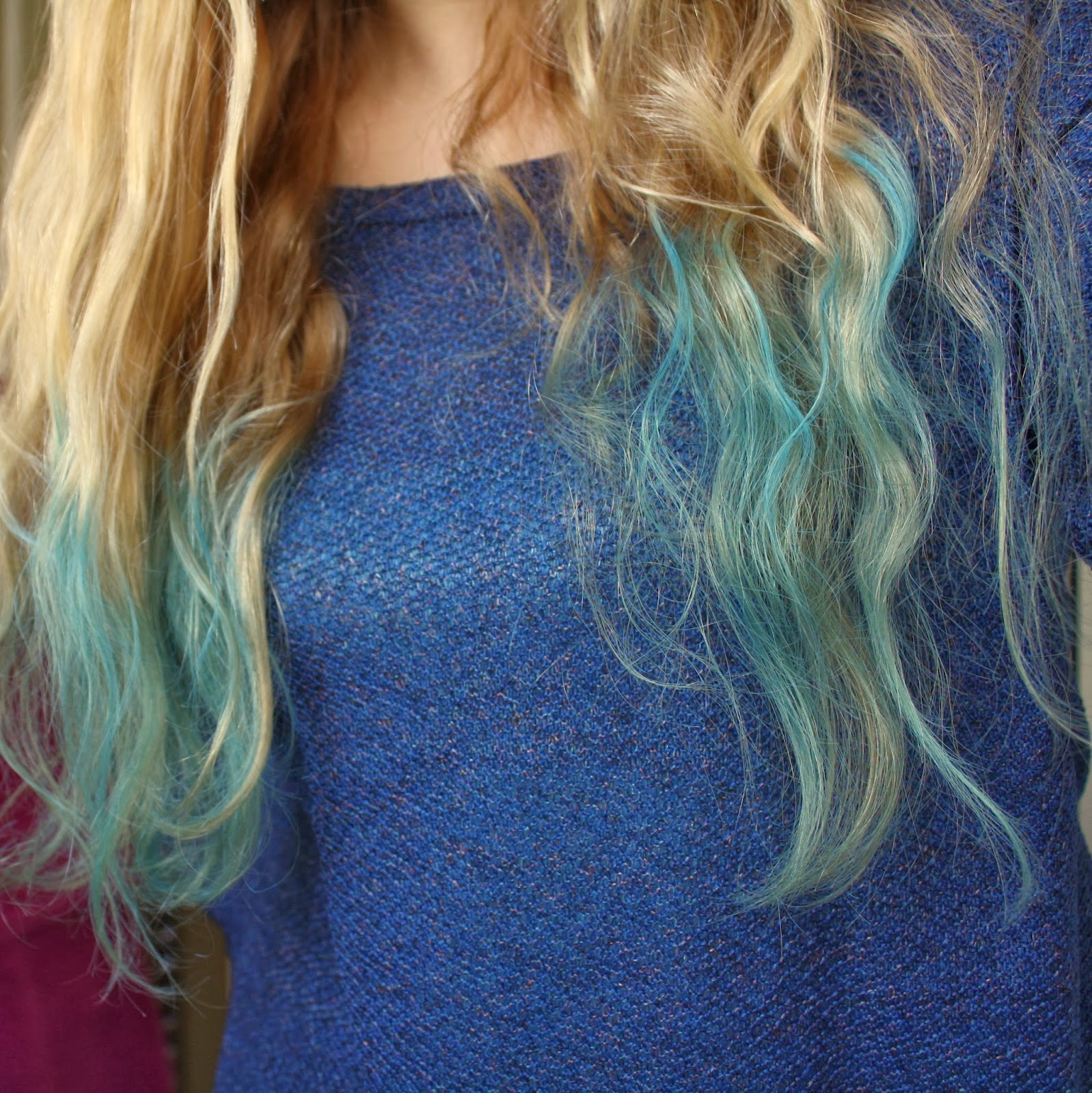 Graceyblossom The Body Shop Hair Chalk Review Falling For Blue