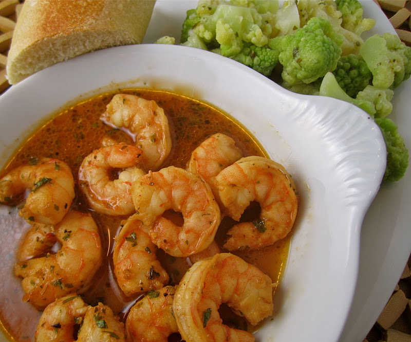Stephanie Cooks Spicy Baked Shrimp