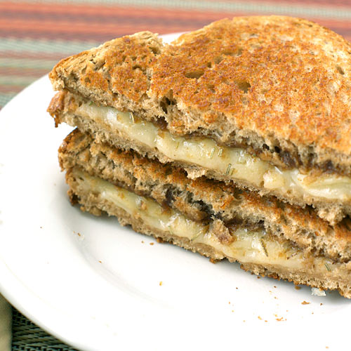 Apple Rosemary Grilled Cheese Heat Oven to 350