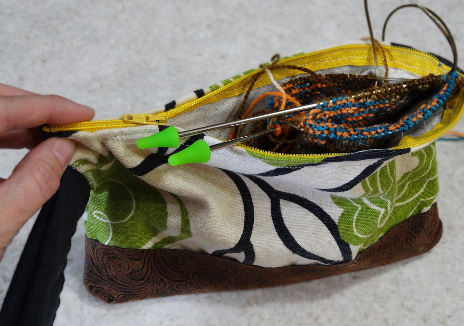 ...Knitting Up A Storm Knitting Project Bags!