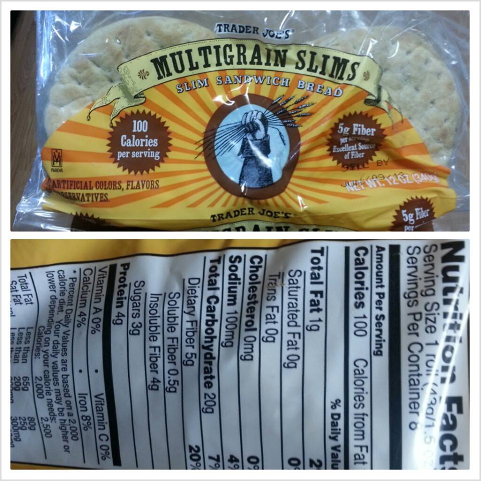 Shannon's Lightening the Load Trader Joe’s Multigrain Slims