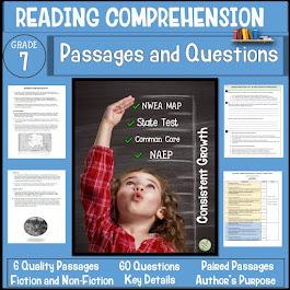 7th Grade Reading Passages and Questions