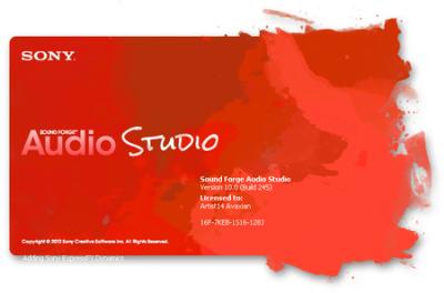 🔺 Sound Forge Audio Studio Serial 16f