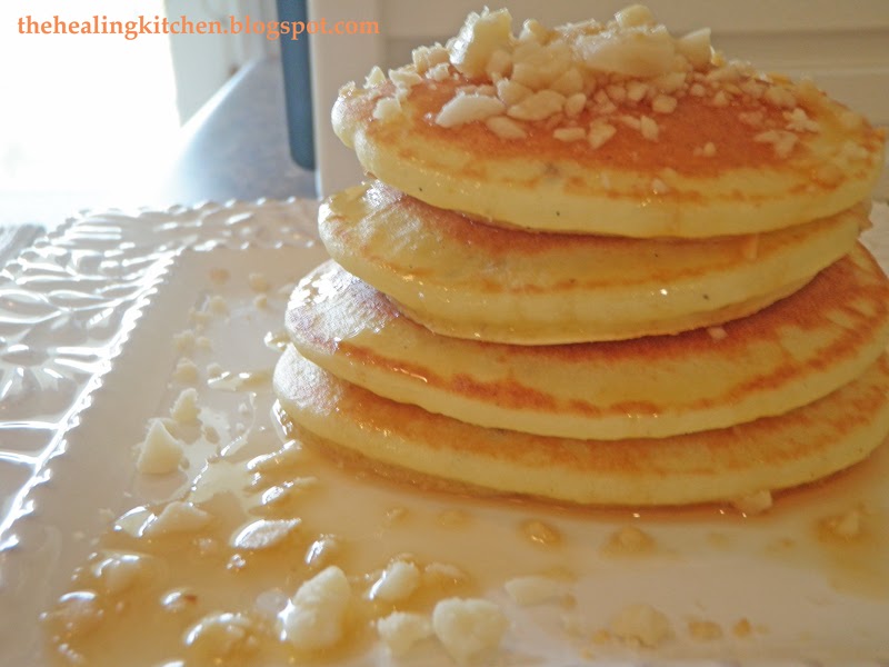 The Healing Kitchen Macadamia Nut Pancakes