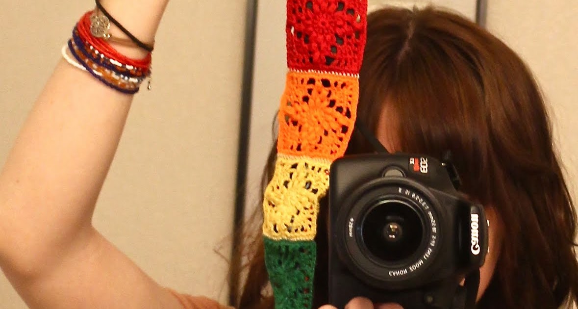 Sans Limites Crochet Crochet Camera Strap DIY