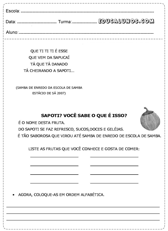 Sapoti? Você sabe o que é isso?