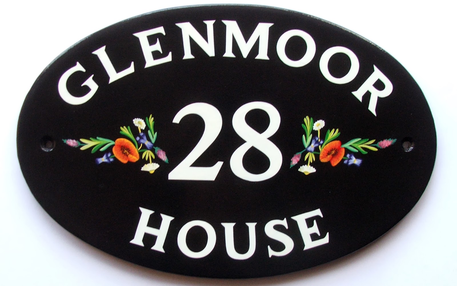 Hand Painted House Signs by Ceramic Art Hand Painted Ceramic House
