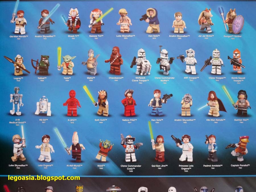 My favorite ones are pademe and lei because there preety and nice Star wars char